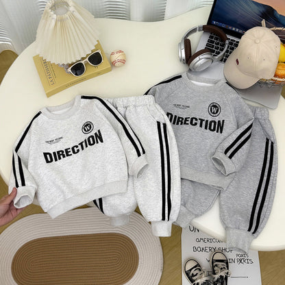 A children's and teenagers' sweater set