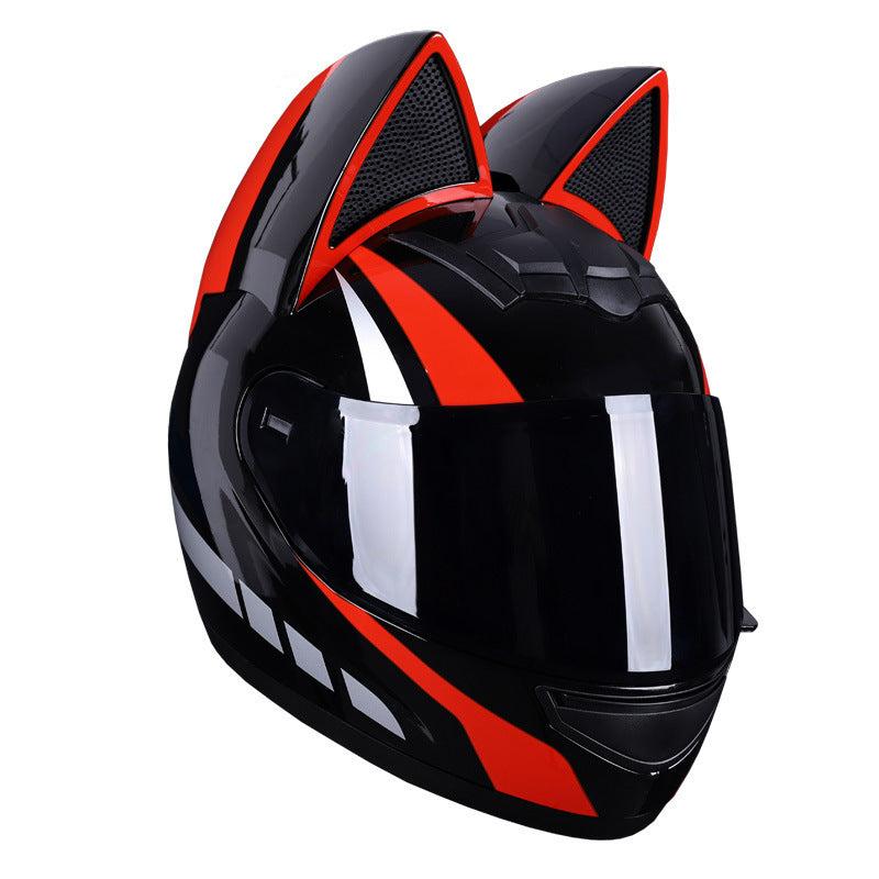 A locomotive helmet