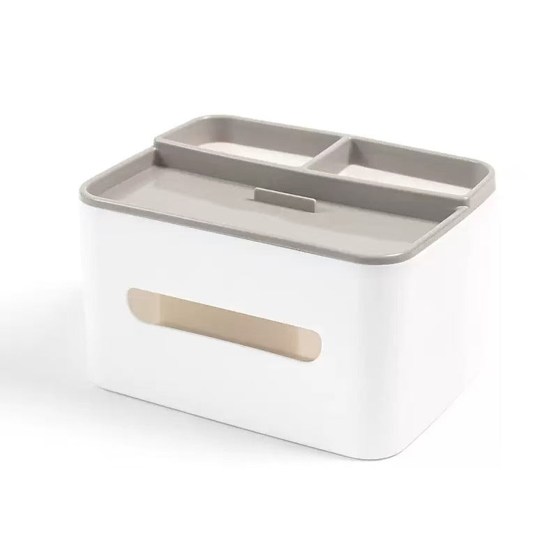 A New Creative Multifunctional Tissue Box Desktop Remote Control Storage Dust-proof Carton Car Home Living Room Coffee Table Simple