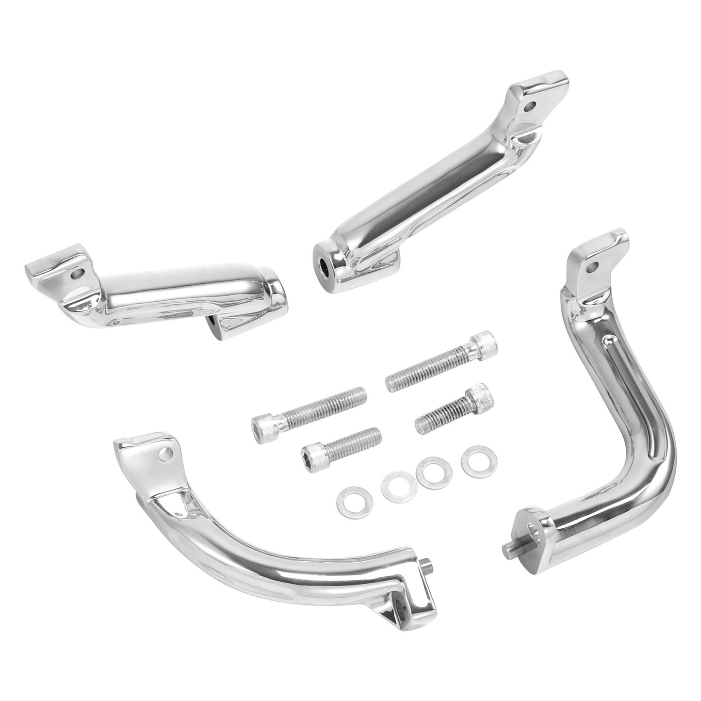 A: Suitable for Harley Avenue Road King Glide Front Foot Pedal Bracket Modified Motorcycle Driver Support Tripod