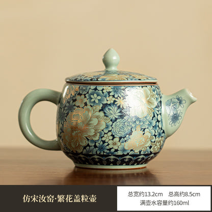 A teapot tea