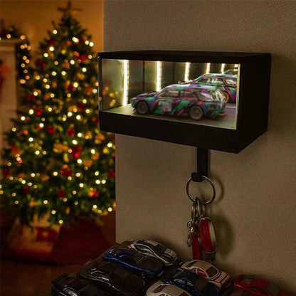 A Mirror light sensor key hook built-in battery