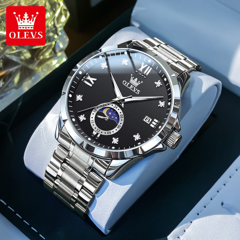 Custom watch design A Watch Diamond Calendar Quartz Watch