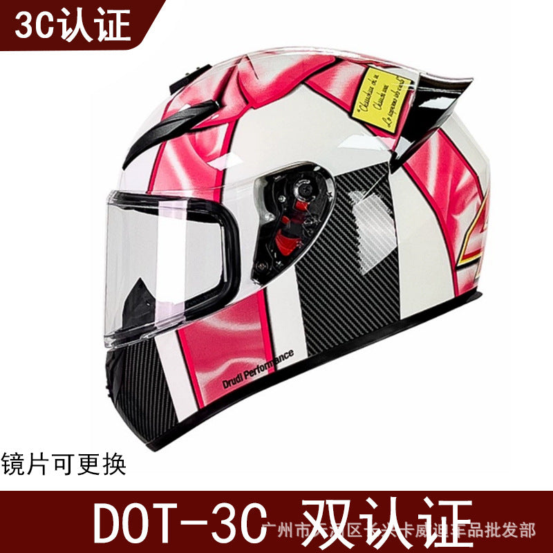 A locomotive helmet