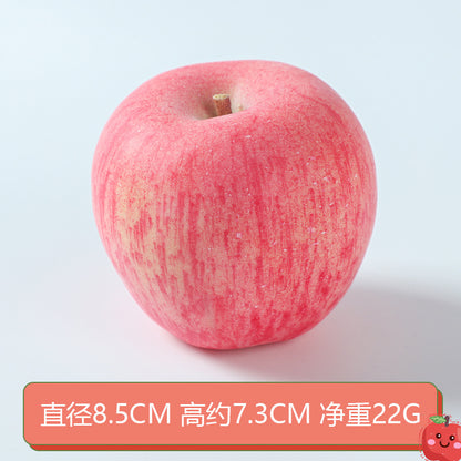 A Simulated fruits, fake fruits, apples, oranges, oranges, models, plastic decorations, ornaments, shooting props, children's teaching aids