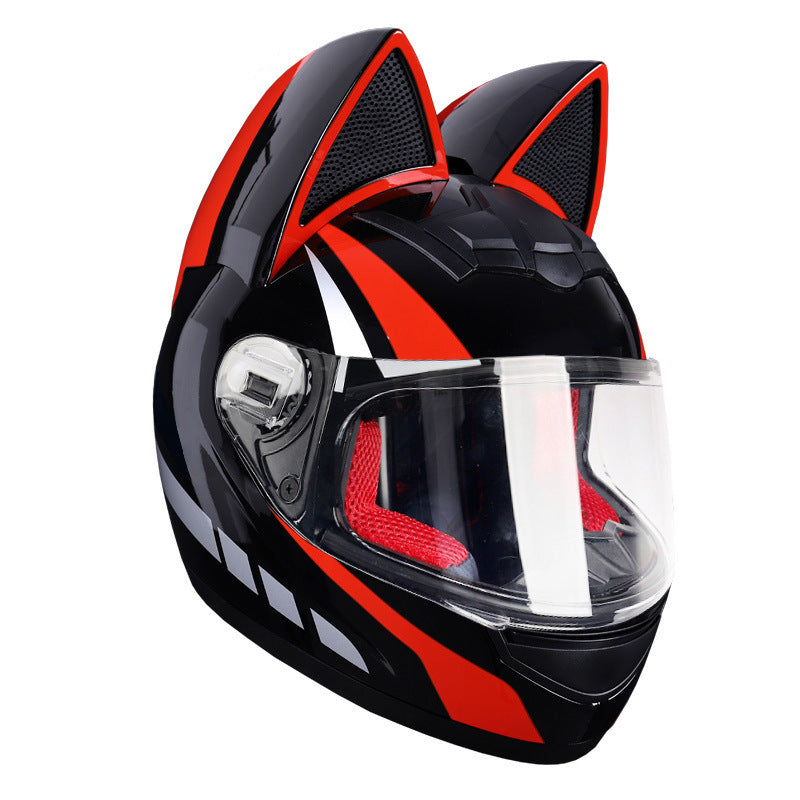 A locomotive helmet
