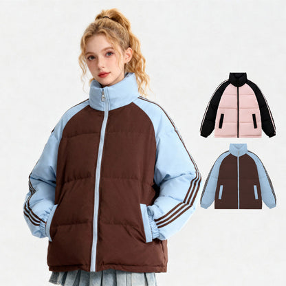 A Winter coat for men and women of the same style