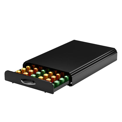 A Nespresso Capsule Box Drawer Coffee Rack Nespresso Coffee