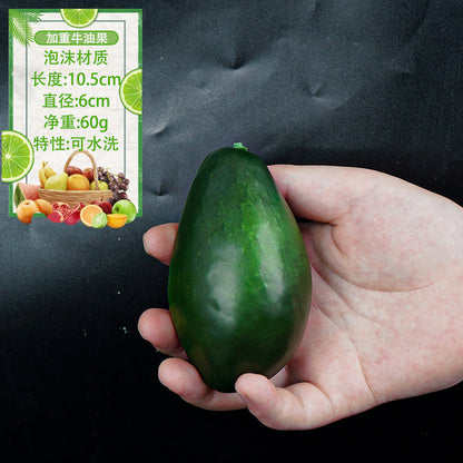 A simulation weighted fruit ornaments window display layout home decoration photography props fruit sakya fruit star fruit
