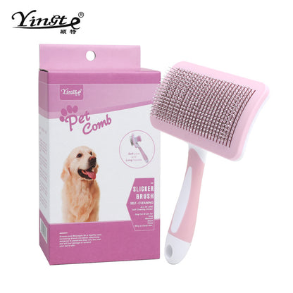 A pet comb needle hair combing tool