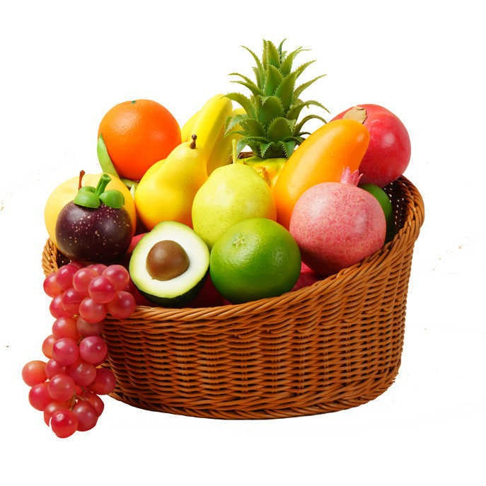A Simulated fruits, fake fruits, apples, oranges, oranges, models, plastic decorations, ornaments, shooting props, children's teaching aids