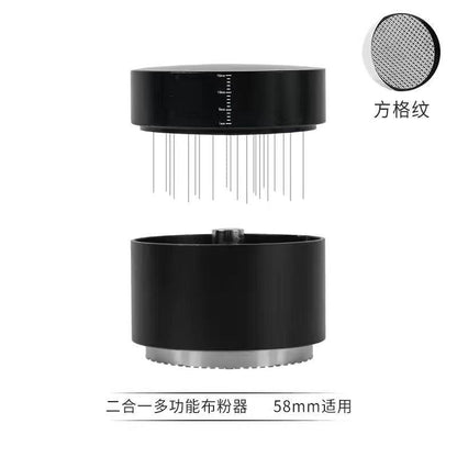 A Italian coffee powder press Multifunctional two-in-one constant pressure powder press Hammer cloth powder press powder loose powder three-in-one