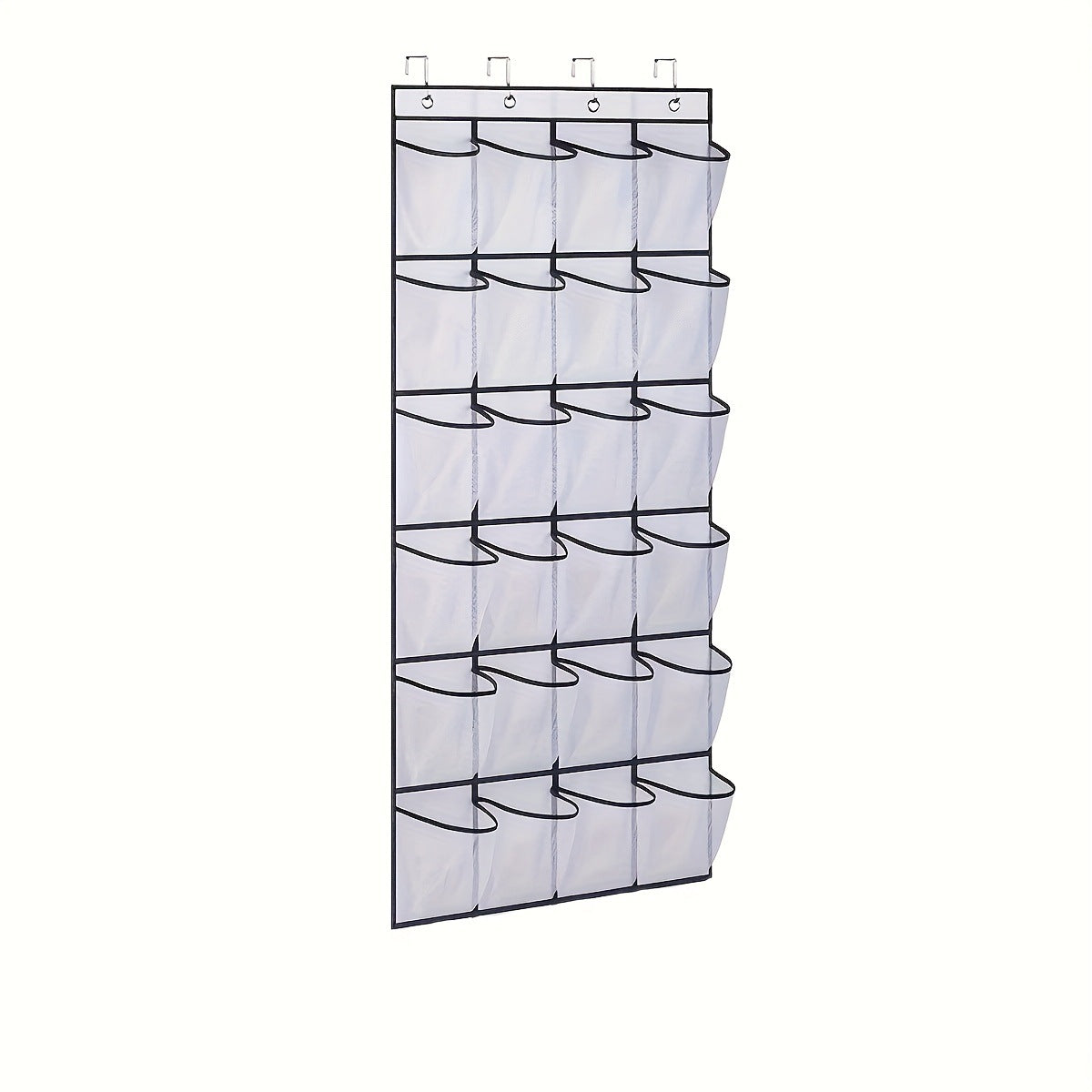 A Multifunctional door shoe storage hanging bag Household wall-mounted sundries Storage pocket Storage bag Hanging shoes