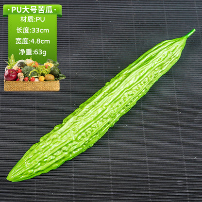 A simulated vegetable early education props studio shooting props window ornaments fake cabbage radish fake vegetables