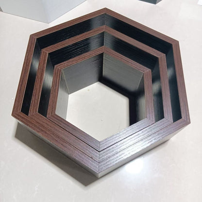 A grid wall wall rack