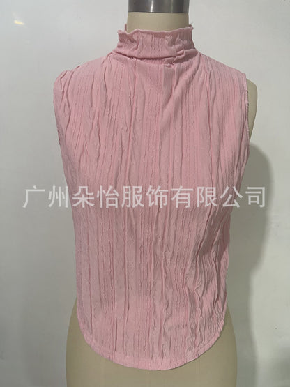 Europe, America, cross-border Amazon independent station 2025 summer new sexy Spice Girl Y2K sleeveless short women's vest