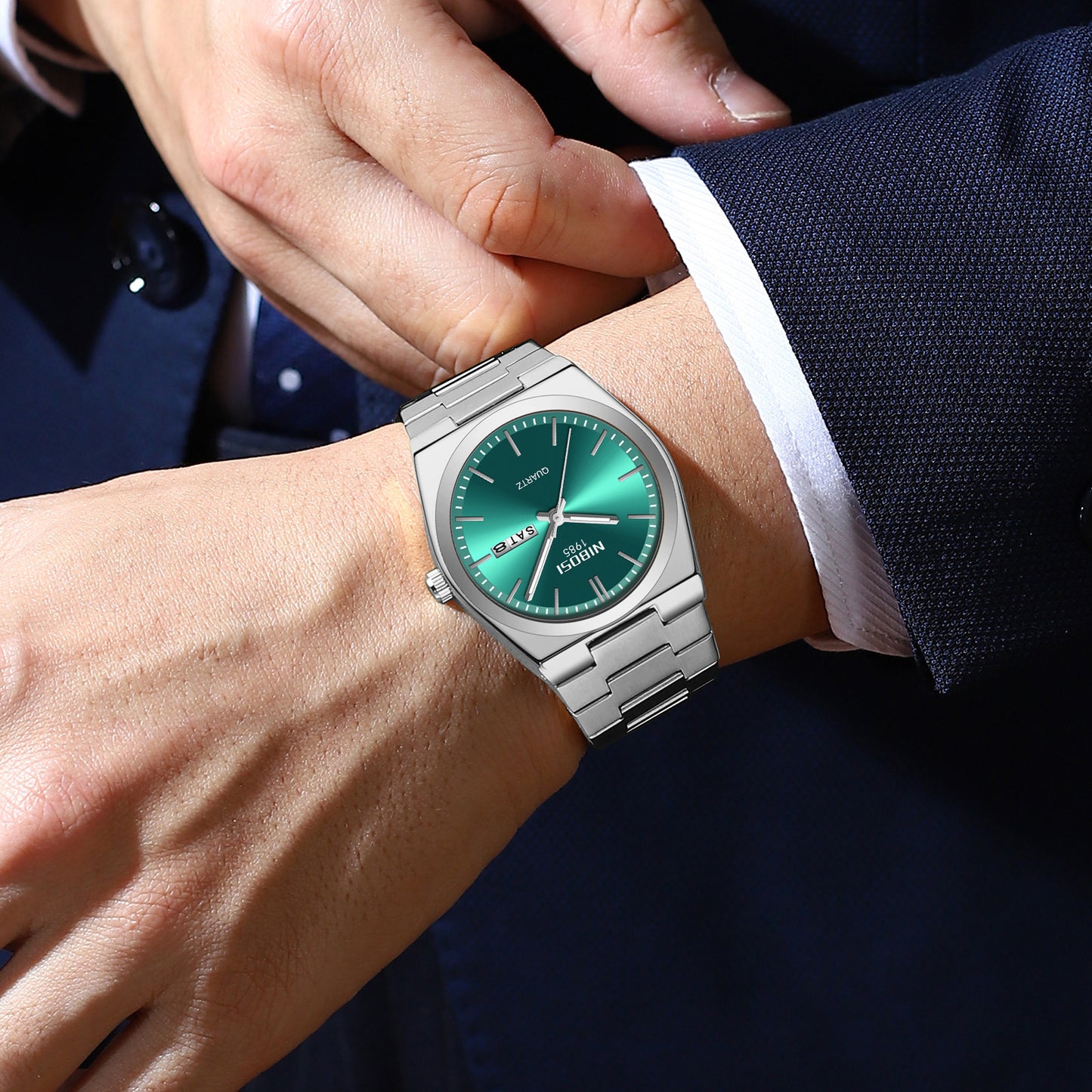 Custom watch design A quartz watch steel belt watch
