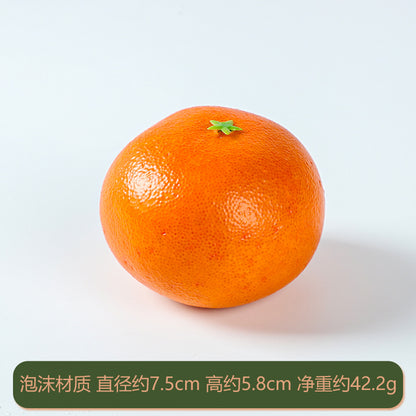 A Simulated fruits, fake fruits, apples, oranges, oranges, models, plastic decorations, ornaments, shooting props, children's teaching aids