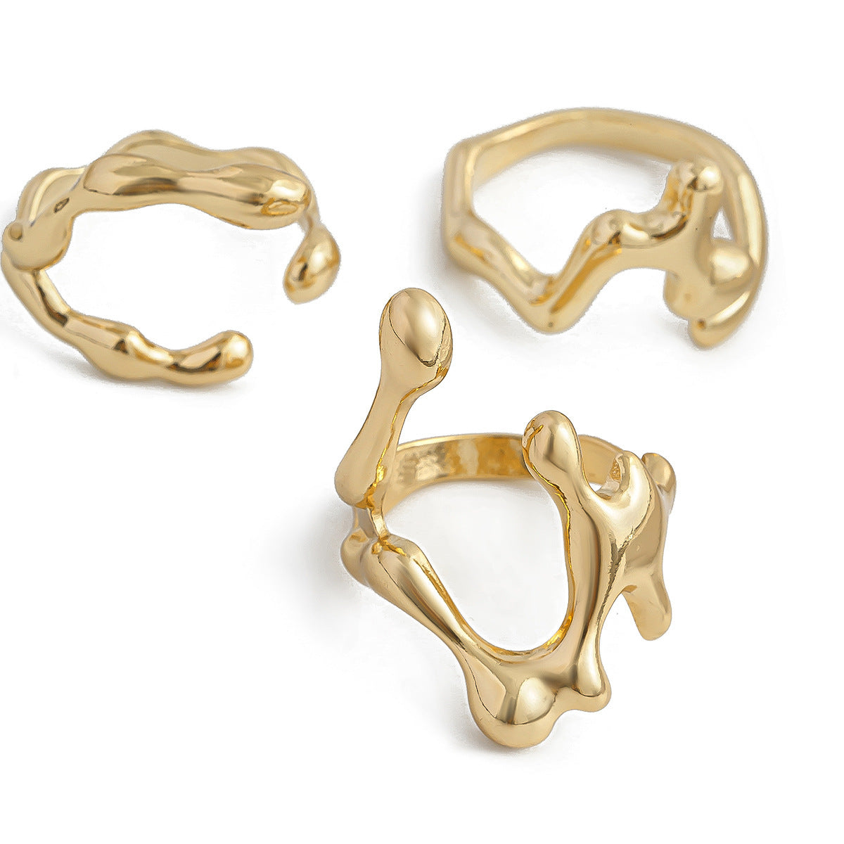 A simple irregular ring jewelry