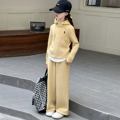 A children's set fake two-piece set