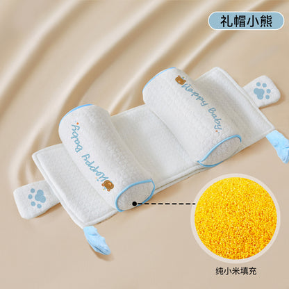 A baby shaped pillow