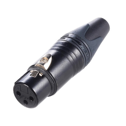 A Youquek three-core XLR Kanon plug gold-plated audio terminal Canon male and female NC3MXX/F