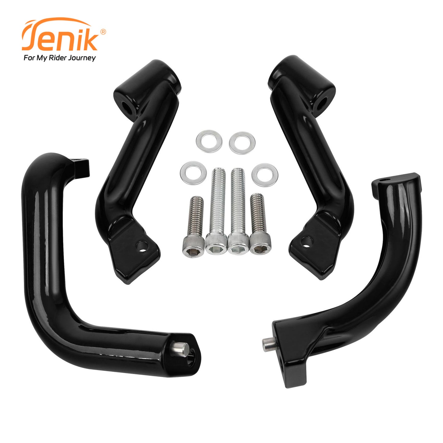 A: Suitable for Harley Avenue Road King Glide Front Foot Pedal Bracket Modified Motorcycle Driver Support Tripod