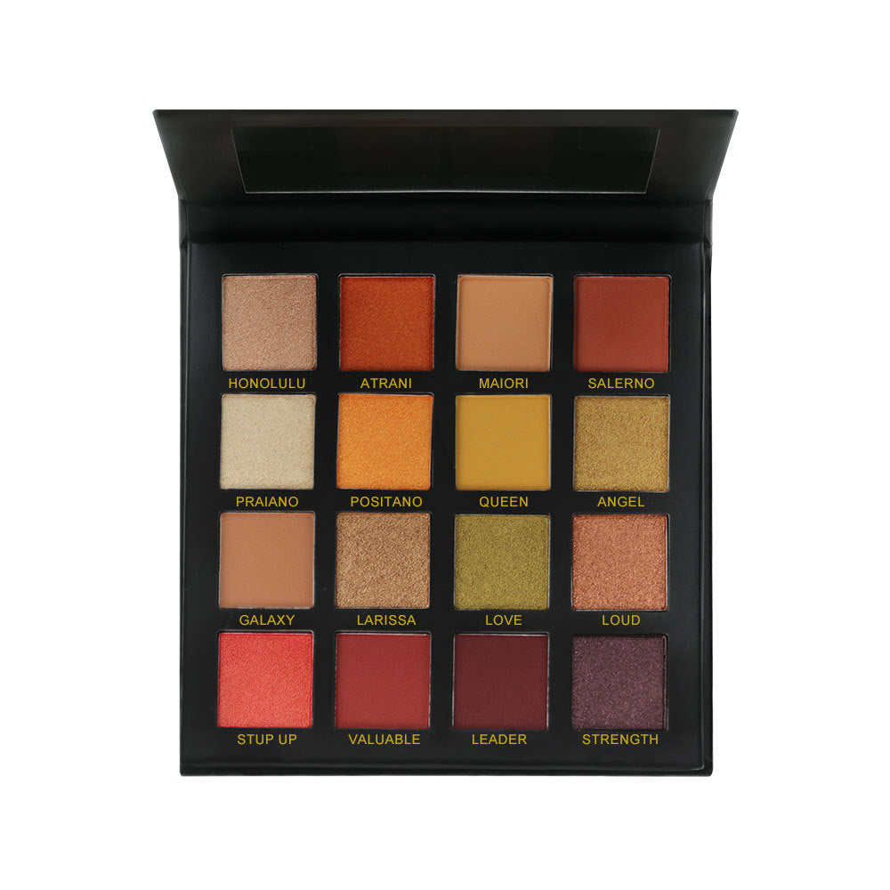A Matte Pearl Eyeshadow Comprehensive Disc Eyeshadow —— Customizable logo MOQ 100 pieces