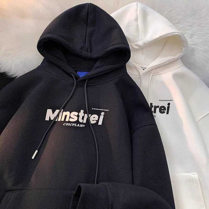 A hooded sweater