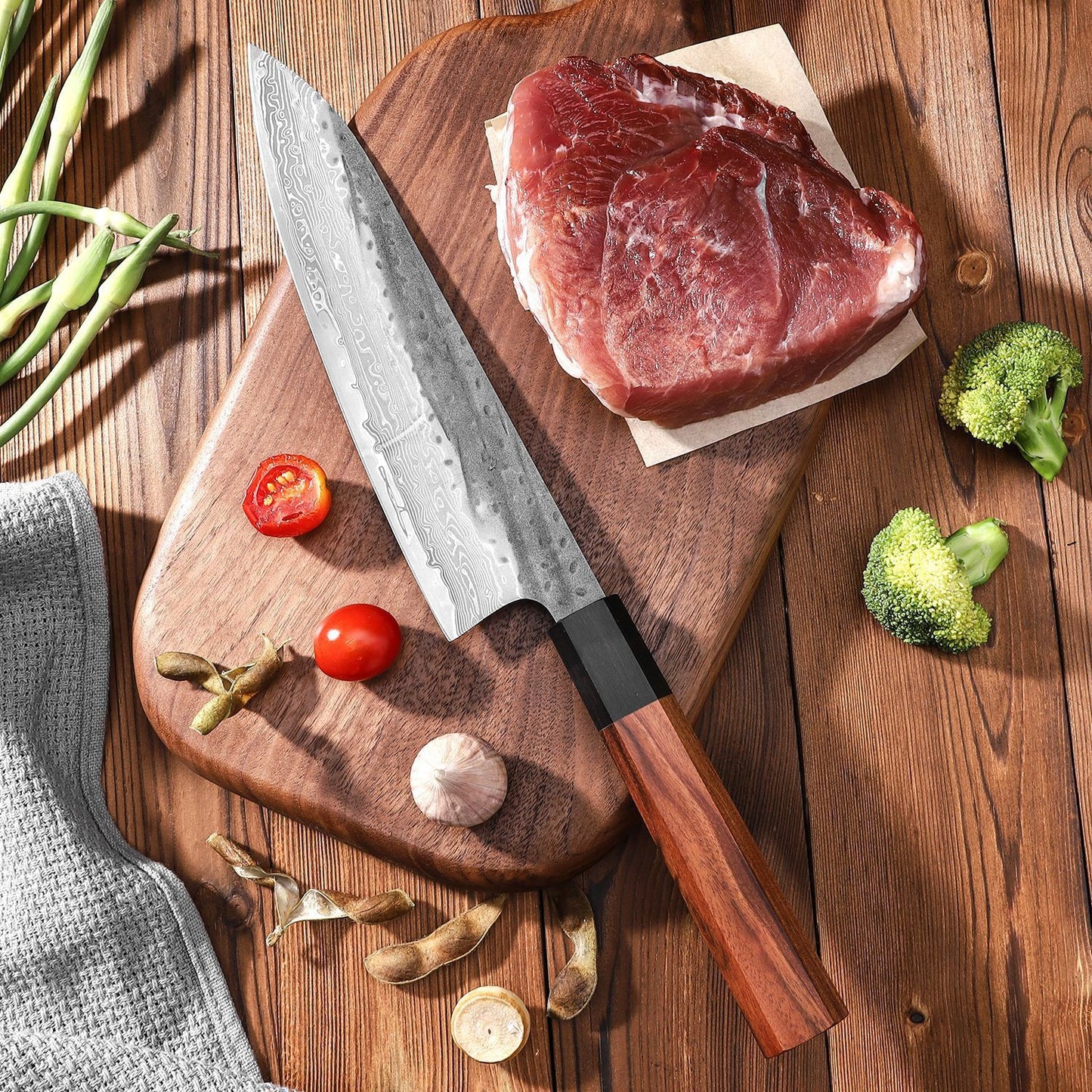 A kitchen knife