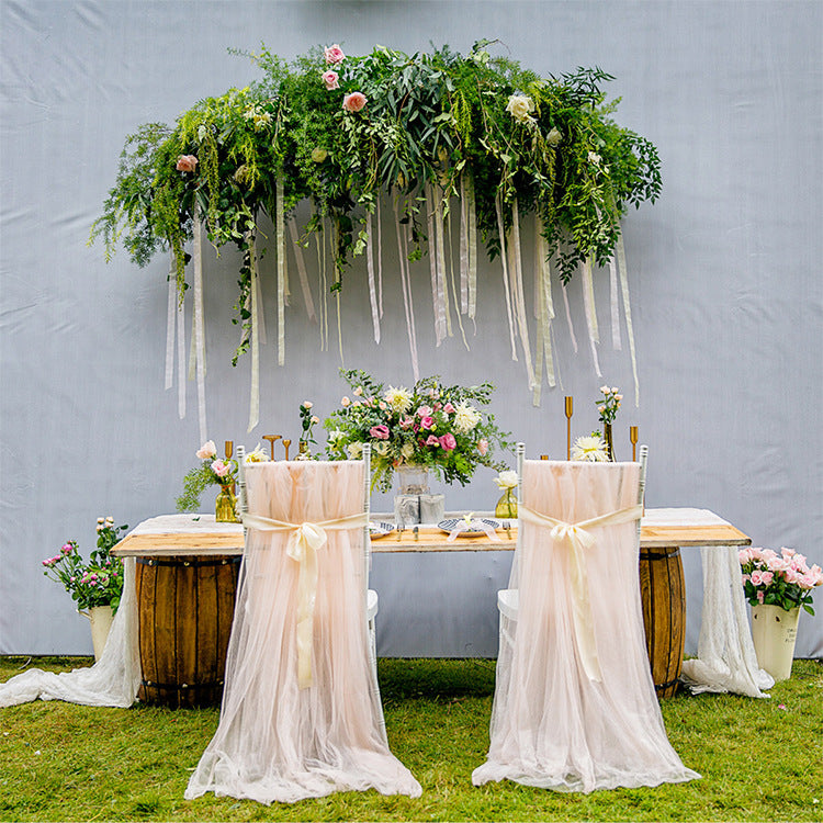 A  chair decoration