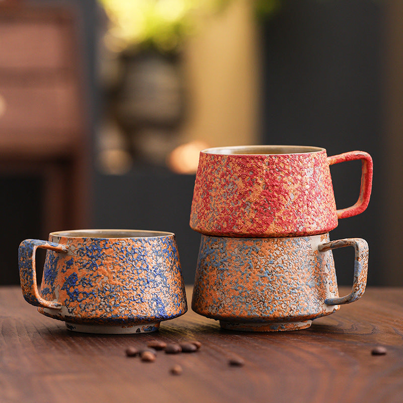 A ceramic cup