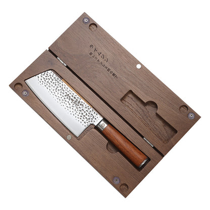 A  kitchen knife slicing knife