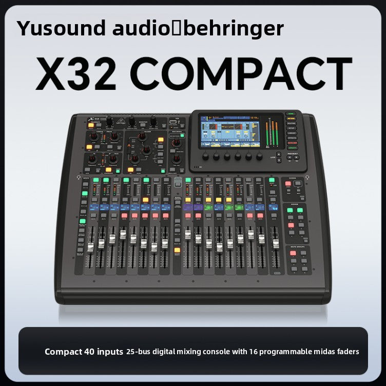 X32 X32C X32P X32R wing خلاط رقمي مسرح الأداء