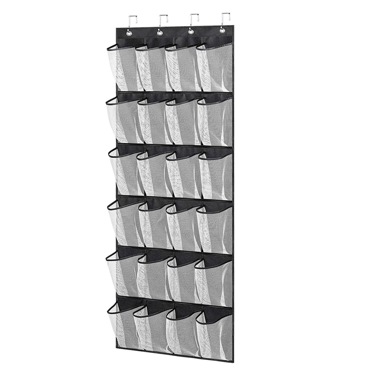 A Multifunctional door shoe storage hanging bag Household wall-mounted sundries Storage pocket Storage bag Hanging shoes