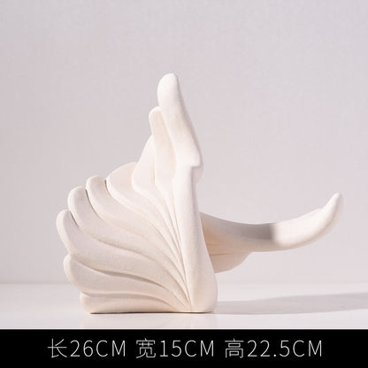 A ceramic ornament