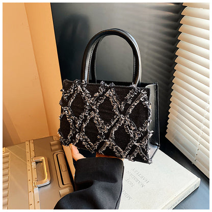 A summer new beautiful casual shoulder bag trendy simple messenger bag - Mixbatch