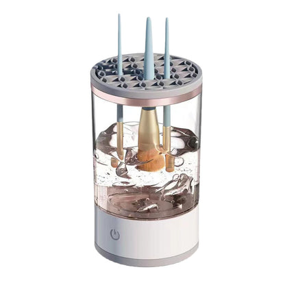 A makeup brush cleaner abs material