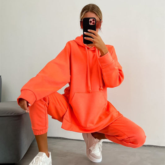 A sweater trousers set