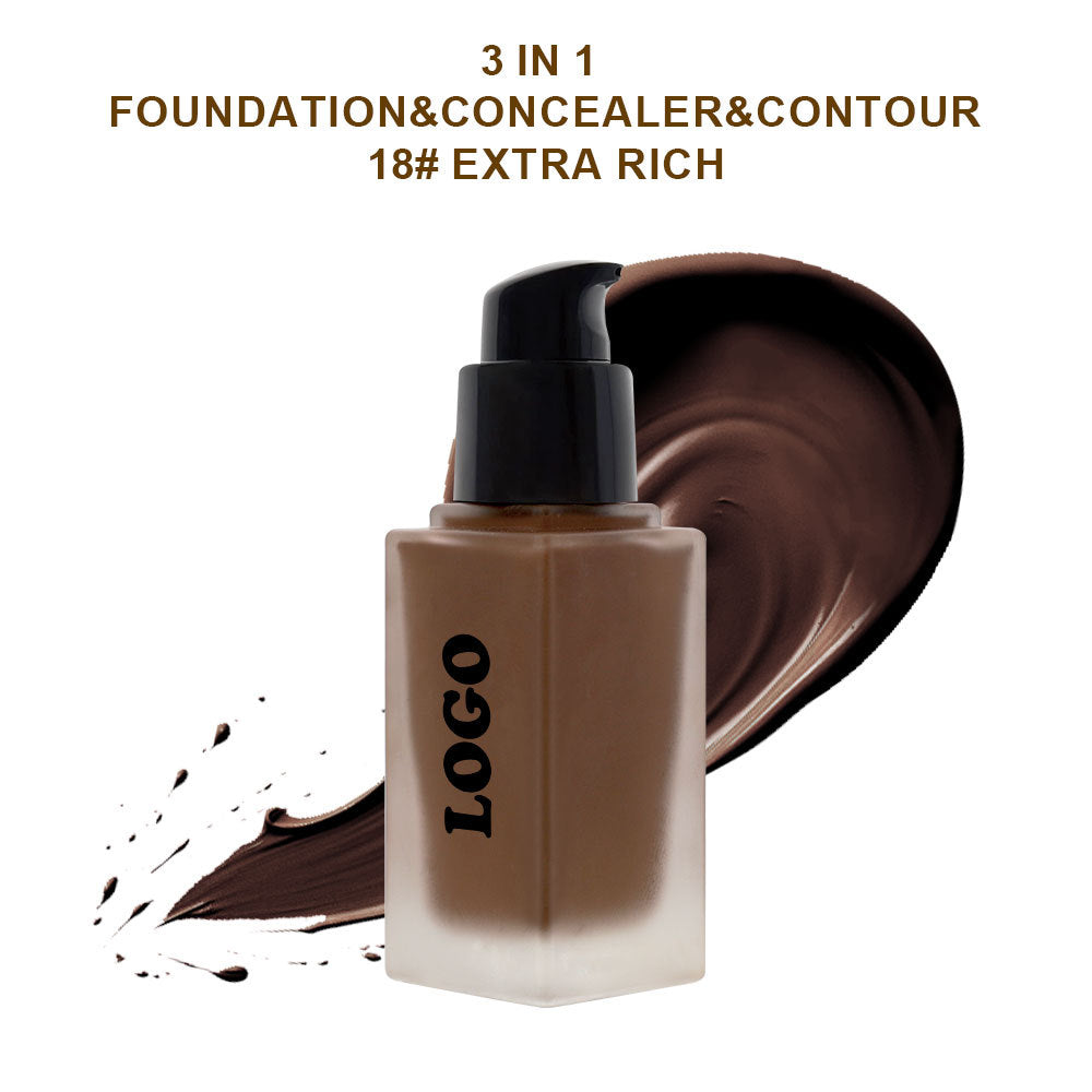 A concealer foundation —— Customizable logo MOQ 100 pieces