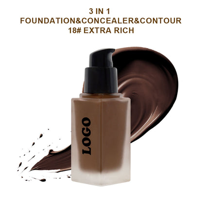 A concealer foundation —— Customizable logo MOQ 100 pieces