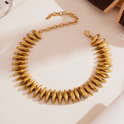 A necklace bracelet jewelry