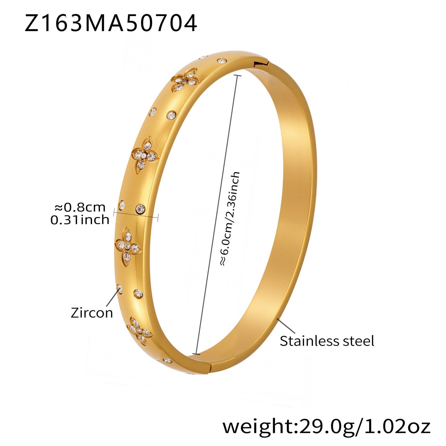 A bracelet jewelry