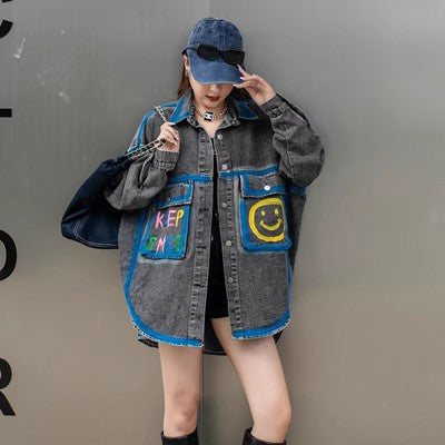 A denim top
