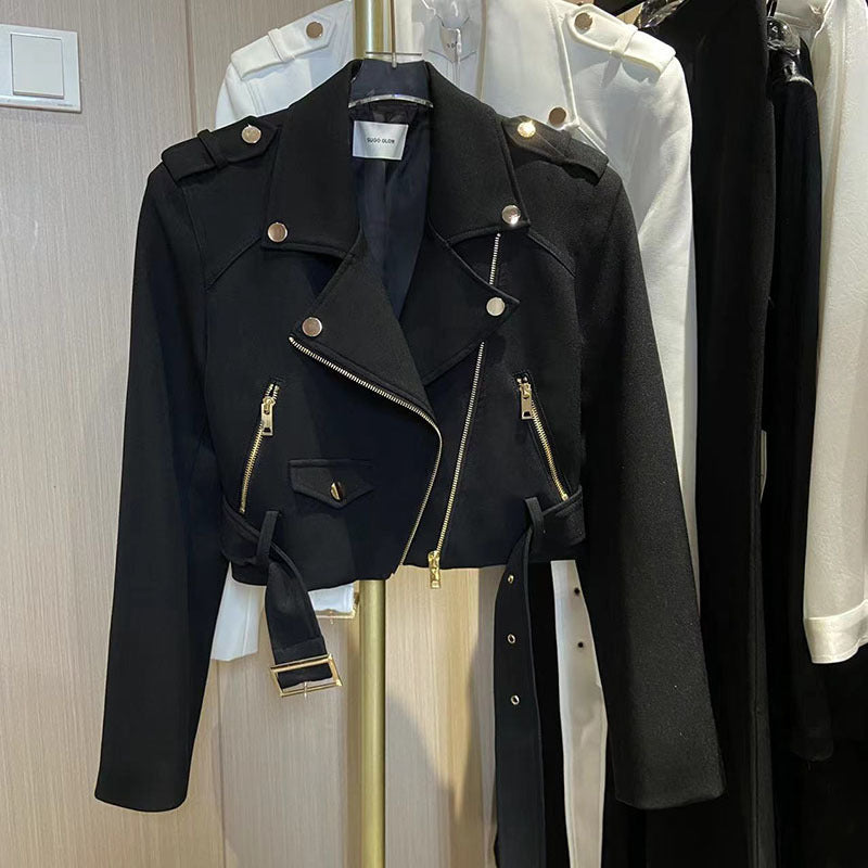 A leather jacket