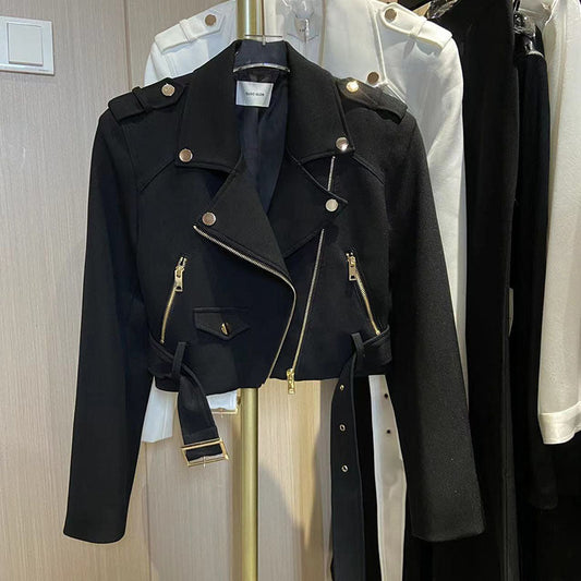 A leather jacket