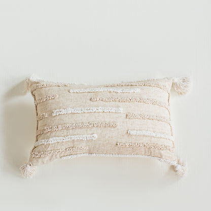 A throw pillow pillowcase