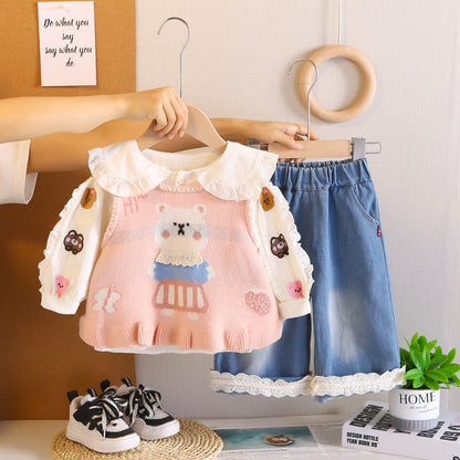 A children's set three-piece set