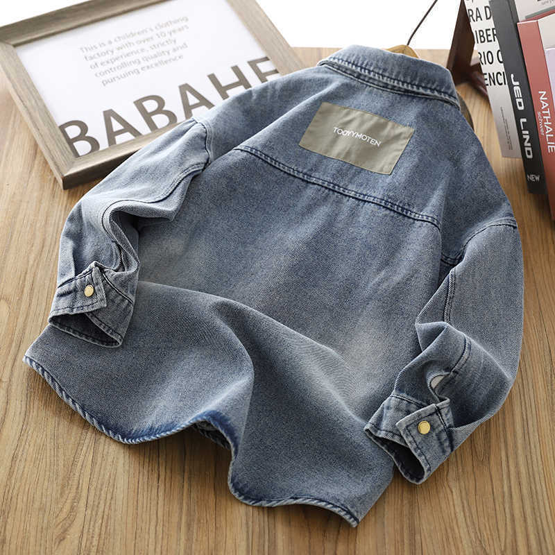 A children's denim jacket