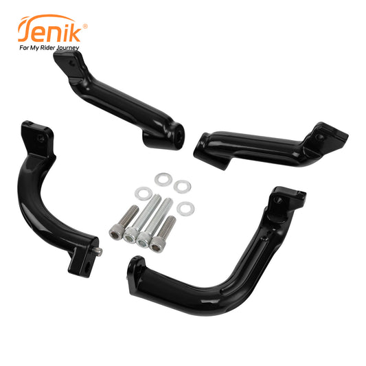 A: Suitable for Harley Avenue Road King Glide Front Foot Pedal Bracket Modified Motorcycle Driver Support Tripod